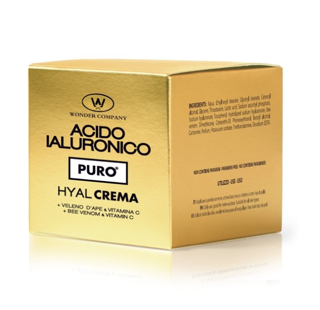 Crema viso Acido Ialuronico puro - Wonder Company
