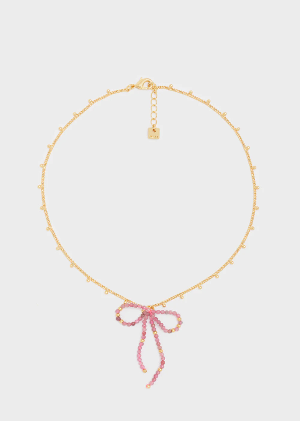 COLLANA BOW ORO - Nalì
