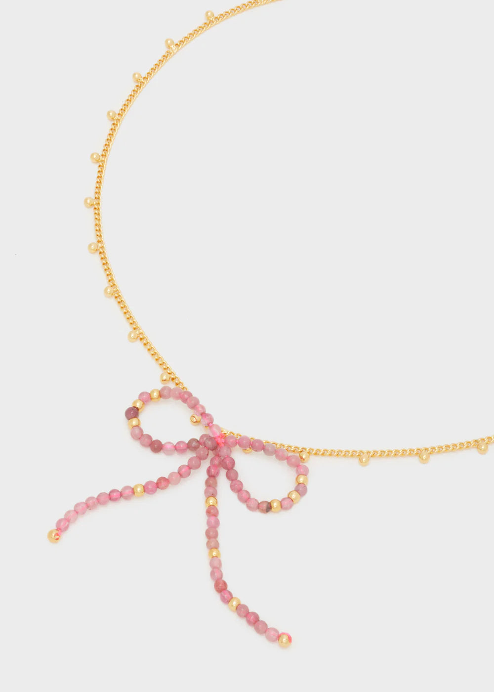 COLLANA BOW ORO - Nalì