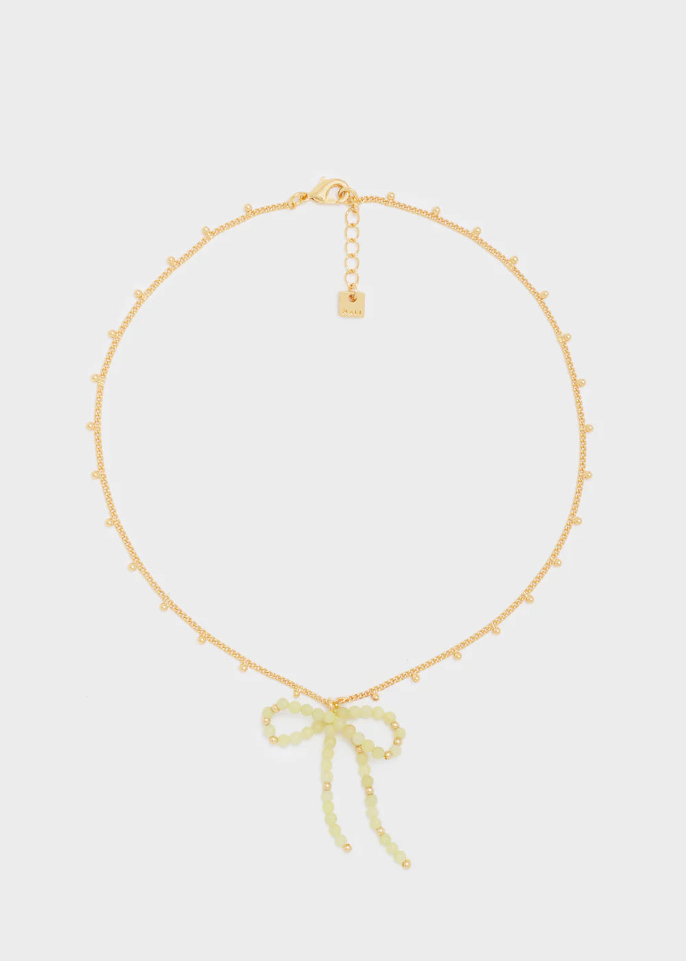 COLLANA BOW ORO - Nalì