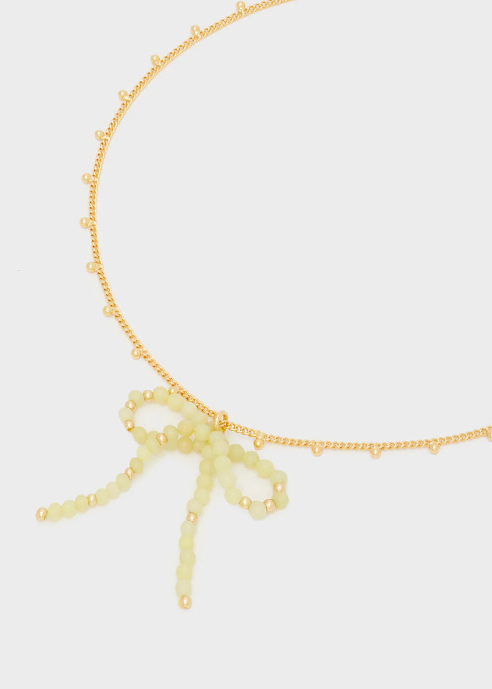 COLLANA BOW ORO - Nalì