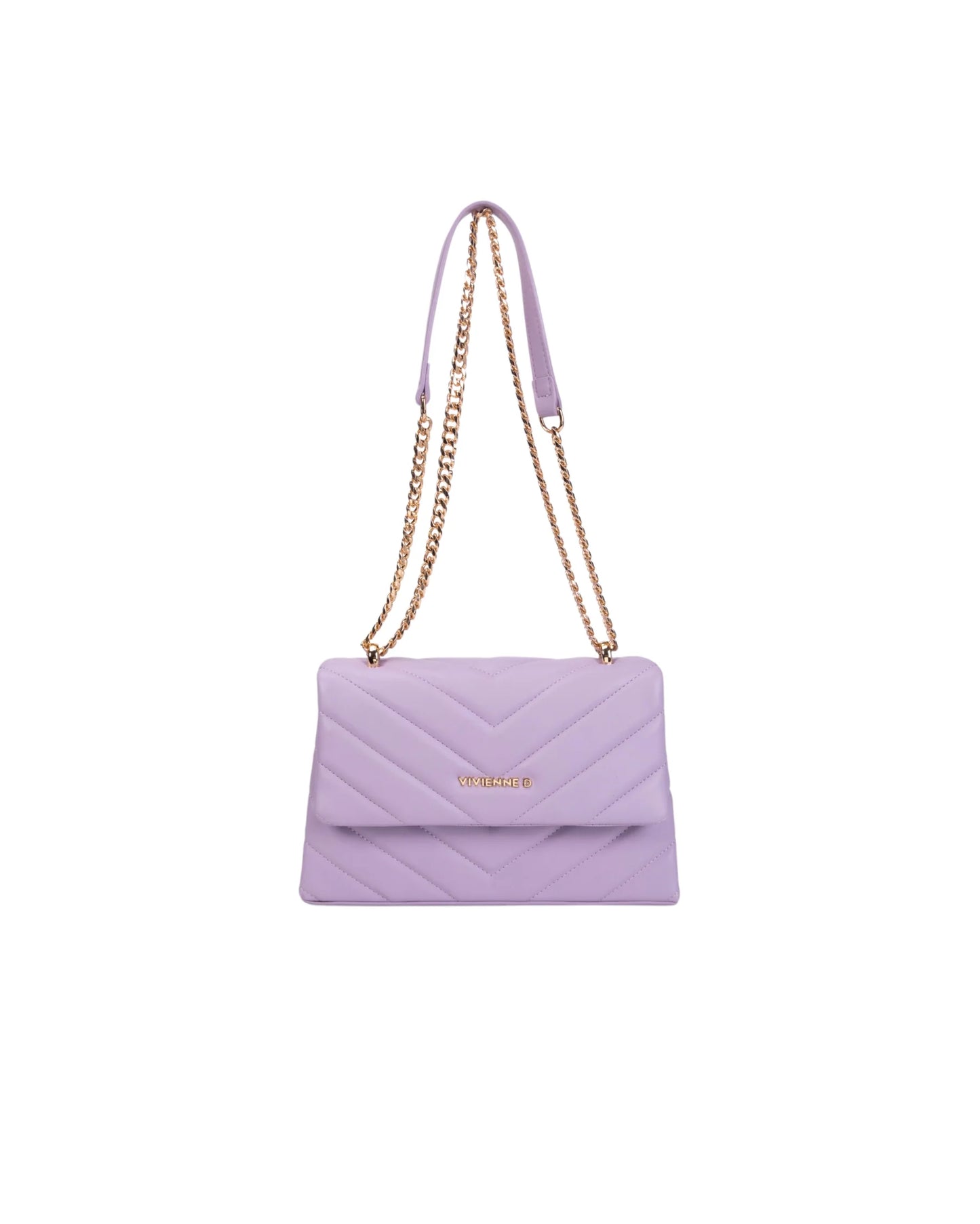 *MINI BAG MATELASSE LILLA - Vivienne D