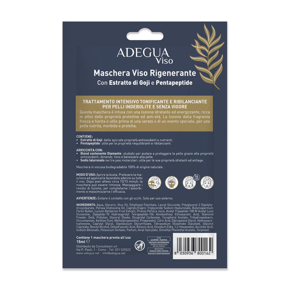 Maschera Viso Rigenerante - Adegua