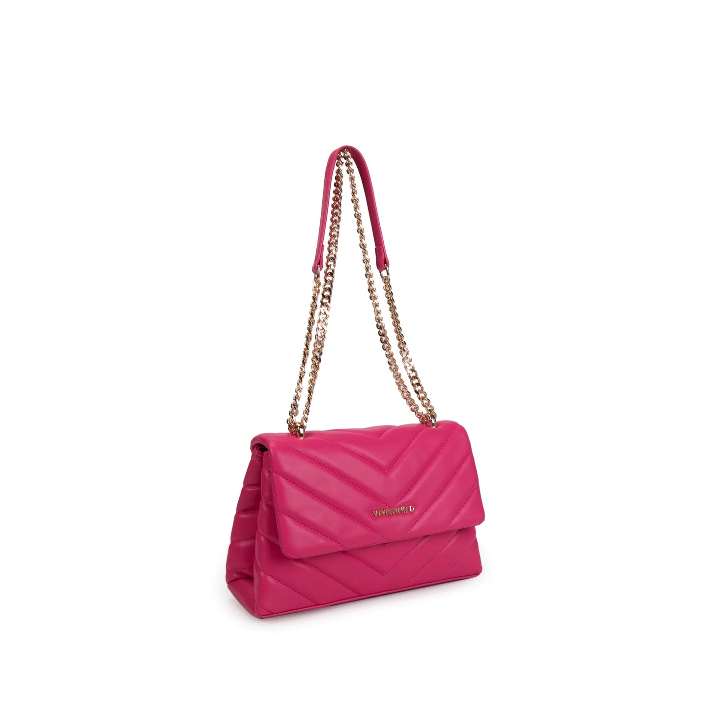 *MINI BAG MATELASSE FUCSIA - Vivienne D