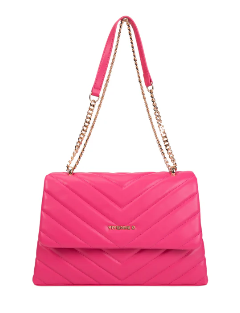 *BORSA MATELASSE FUCSIA - Vivienne D