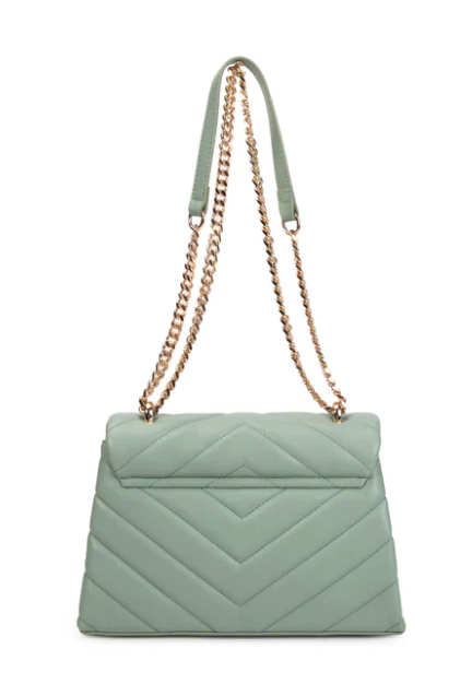 *MINI BAG MATELASSE VERDE - Vivienne D
