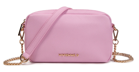 *MINI BAG SAFFIANO ROSA - Vivienne D