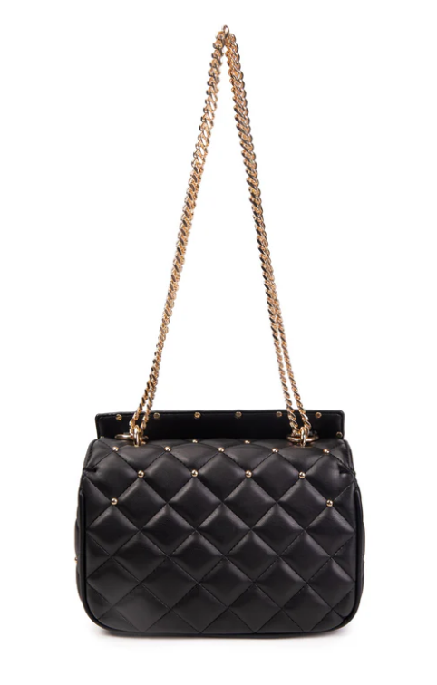 *MINI BAG SHINY NERA - Vivienne D